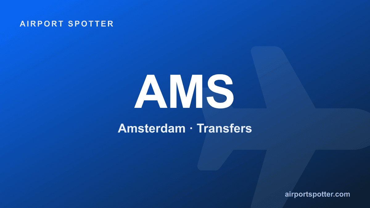 Schiphol to Amsterdam: Train, Bus or Taxi Compared