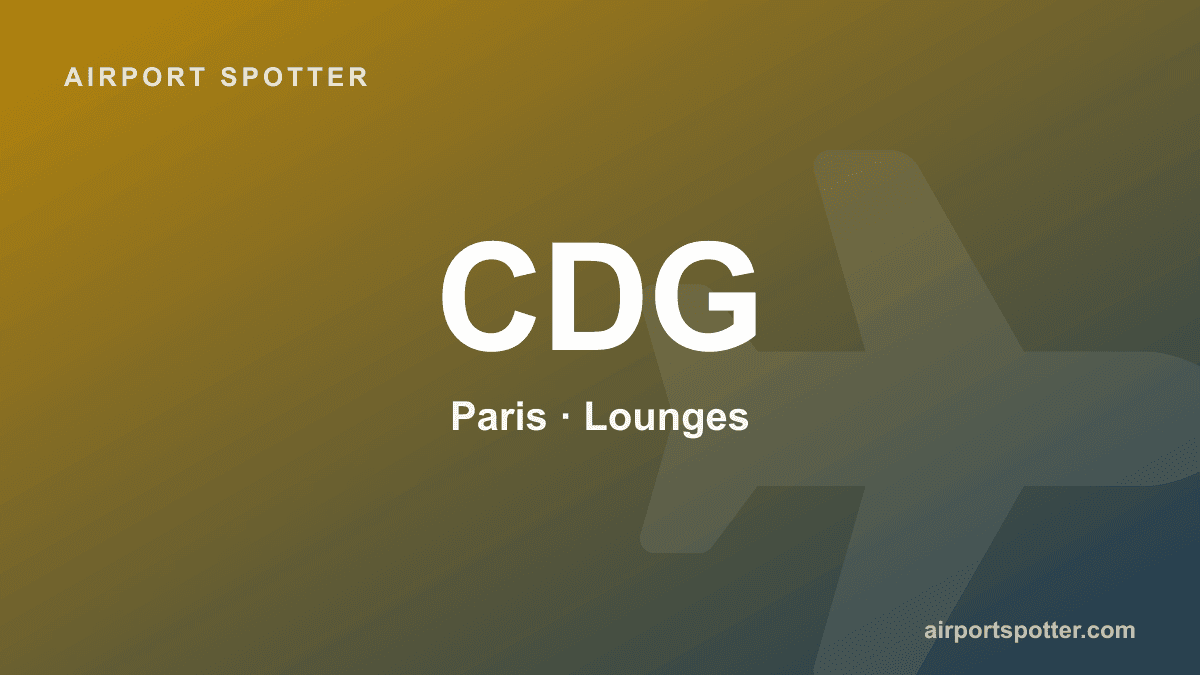 Paris CDG Lounges You Can Pay to Enter (Day Passes, No Status Needed)